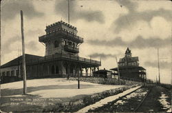 Tower on Mount Penn Postcard