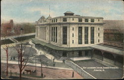 New Lackawanna Station, Showing Approaches Postcard