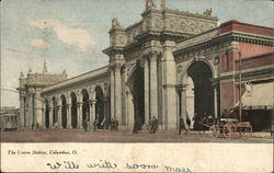 The Union Station Columbus, OH Postcard Postcard Postcard