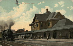 Big 4 Depot Galion, OH Postcard Postcard Postcard