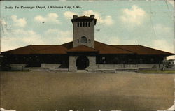 Santa Fe Passenger Depot Postcard