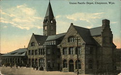 Union Pacific Depot Cheyenne, WY Postcard Postcard Postcard