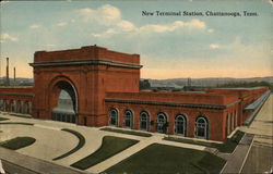 New Terminal Station Chattanooga, TN Postcard Postcard Postcard