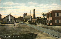 Smith's tannery Canton, ME Postcard Postcard Postcard