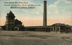 Union Station Manchester, NH Postcard Postcard Postcard