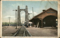 High Bridge Station Postcard