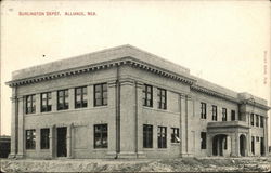 Burlington Depot Alliance, NE Postcard Postcard Postcard