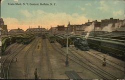Train Shed, New York Central Railroad Train Shed, New York Central Railroad