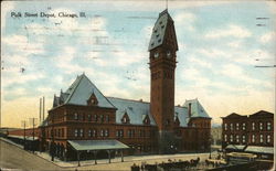 Polk Street Depot Postcard