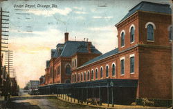 Union Depot Chicago, IL Postcard Postcard Postcard