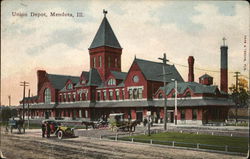 Union Depot Mendota, IL Postcard Postcard Postcard