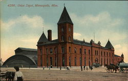 Union Depot Minneapolis, MN Postcard Postcard Postcard