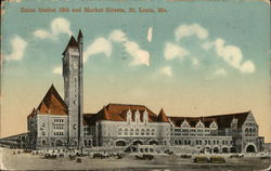 Union Station, Eighteenth and Market Streets Postcard