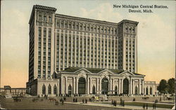 New Michigan Central Station Postcard