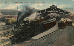 Train Shed, Union Station Grand Rapids, MI Postcard Postcard Postcard