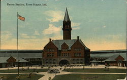 Union Station Terre Haute, IN Postcard Postcard Postcard