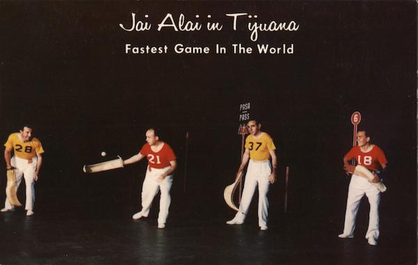 Jai Alai in Tijuana Mexico