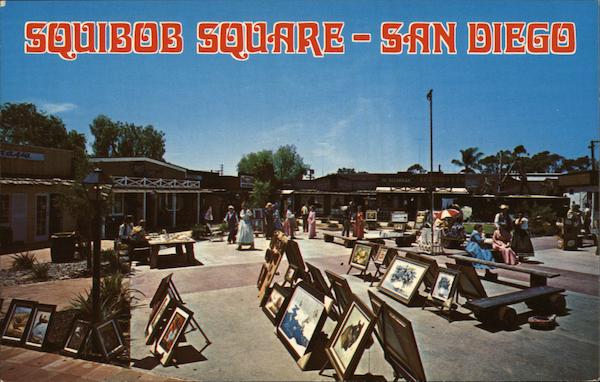 Squibob Square San Diego California