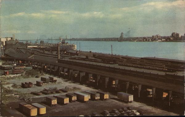 View of Detroit Michigan