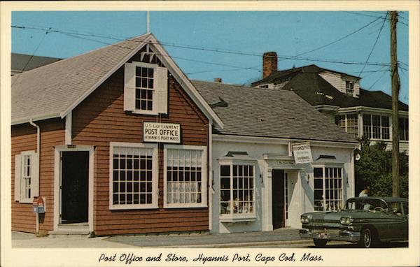 Post Office and Store Hyannis Port Massachusetts