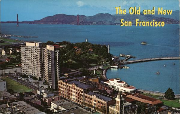 Aerial view of City San Francisco California