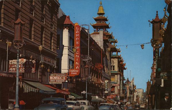 Grant Avenue - Chinatown San Francisco California