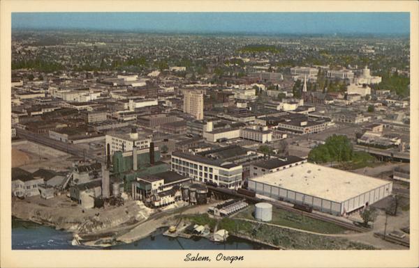 A View of Downtown Salem Oregon