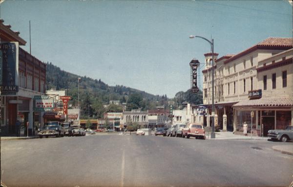 Street Scene Ashland Oregon