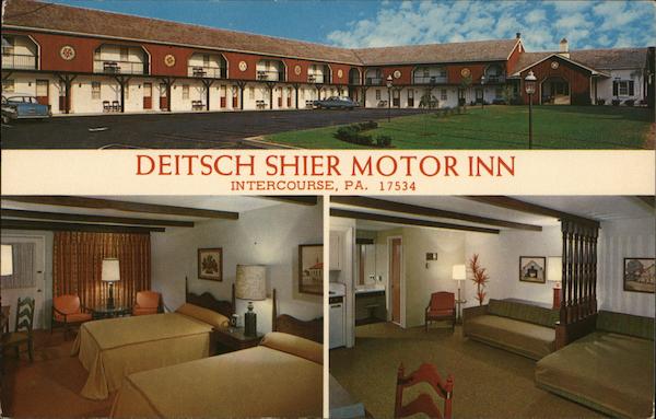 Deitsch Shier Motor Inn Intercourse Pennsylvania