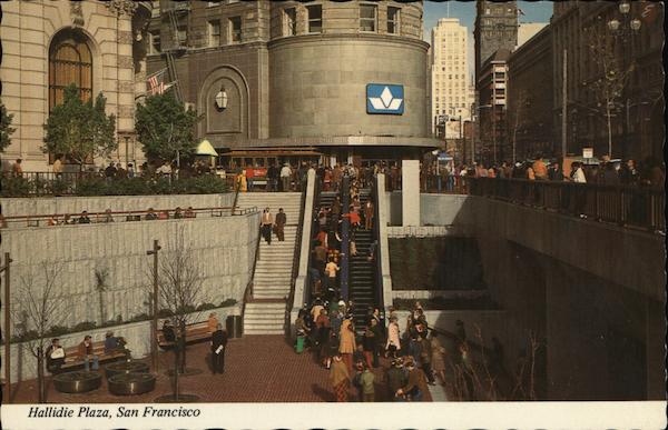 Hallidie Plaza San Francisco California