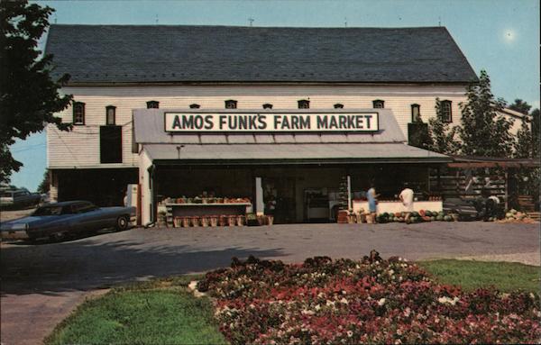 Amos Funk's Farm Market, South Duke St. Millersville Pennsylvania