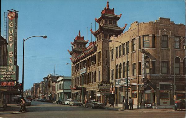 Chinese Temple, 22nd and Wentworth Chicago Illinois