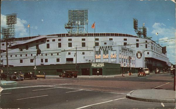 The Briggs Stadium Detroit Michigan