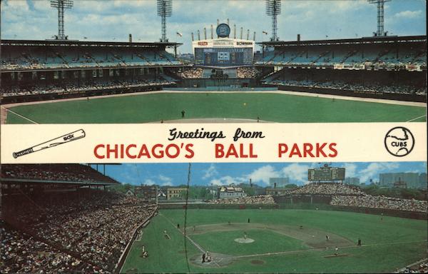 Greetings from Chicago's Ball Parks Illinois