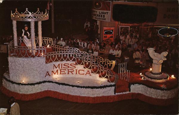 Miss Amercia Pageant Float Atlantic City New Jersey