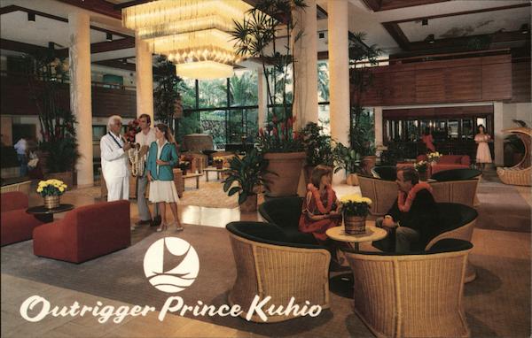 Outrigger Prince Kuhio Hotel, Waikiki Honolulu Hawaii