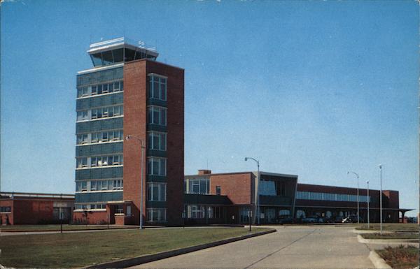 View of Municipal Airport Wichita Kansas