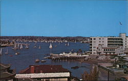 China Cove and Hotels Postcard