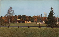 The Mackinac Bridge - Highway Information Station Mackinaw City, MI Postcard Postcard Postcard