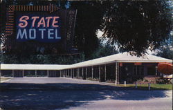 State Motel Postcard