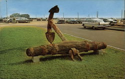 An Old Stock Anchor Used on Old Sailing Vessels Cape Cod, MA Postcard Postcard Postcard