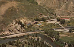 Hot Sulphur Springs Mineral Baths Postcard
