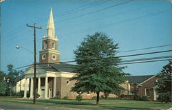 First Baptist Church Postcard