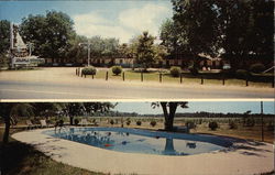 Tropical Motel Glennville, GA Postcard Postcard Postcard