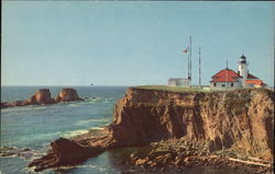 Scenic Cape Argo Light Postcard