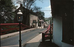 Mechanic Street, Bucks County Postcard