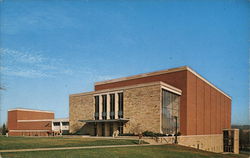 Arts & Science Building and Beeghly Theatre, Westminster College Postcard