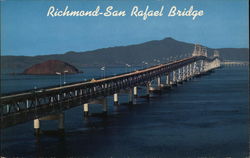 Richmond-San Rafael Bridge California Postcard Postcard Postcard