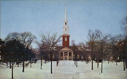 Memorial Church at Harvard University Postcard