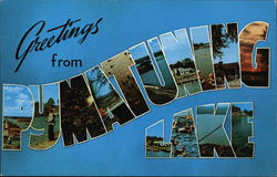 Greetings from Pymatuning Lake Jamestown, PA Postcard Postcard Postcard